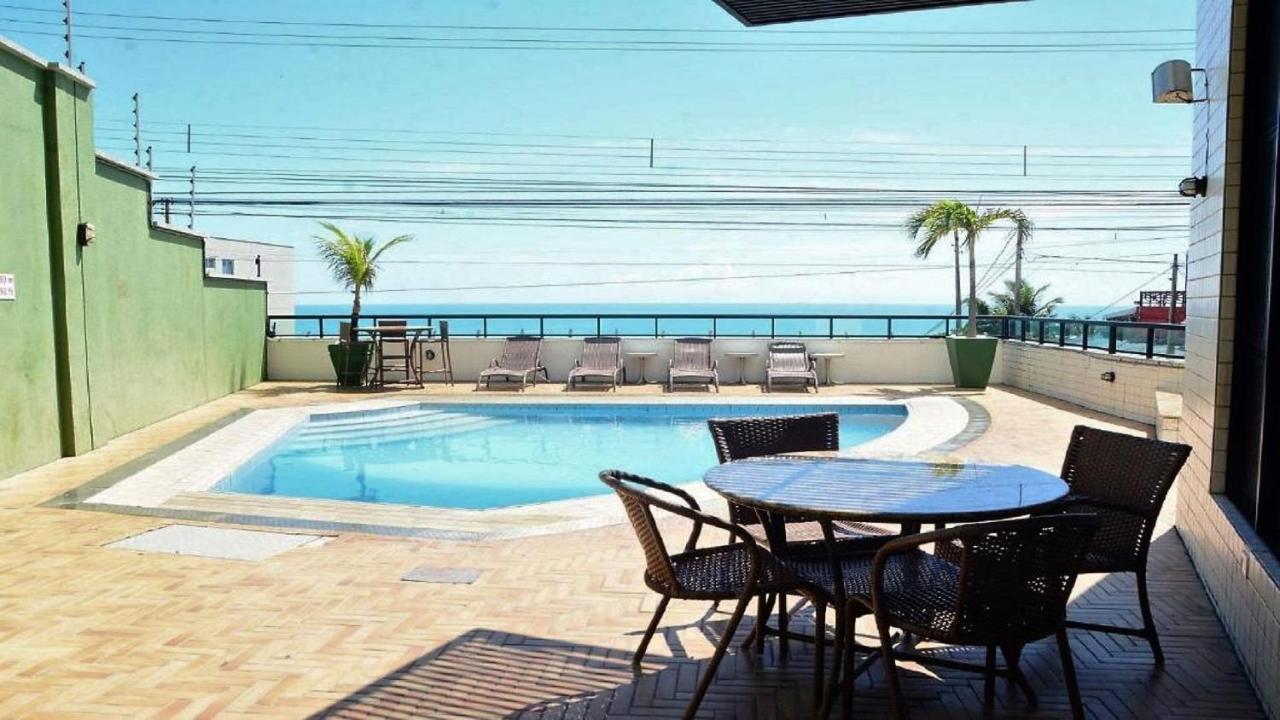 Appartement Natal Plaza 1608 Praia - Nbi - Praia Ponta Negra - Vista X Mar Extérieur photo